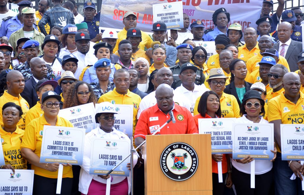 RedAce Team with Governor Ambode