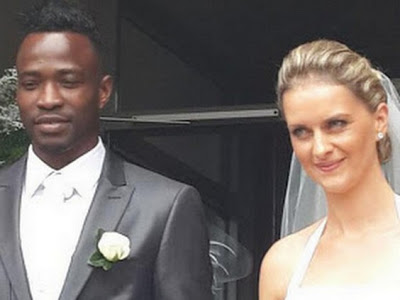 Super Eagles Star John Utaka Weds in France (see Pics)