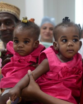 Pic of the Day!The Conjoined Twins After The Successfull Surgery