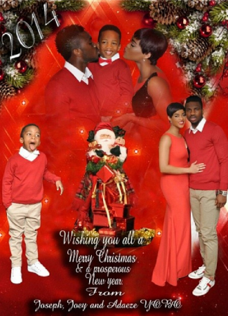 Joseph Yobo share Xmas Card