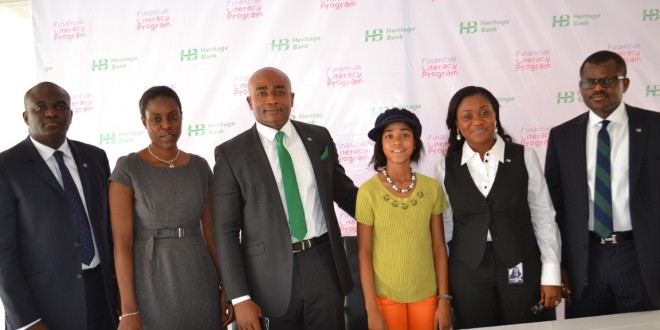 Heritage  Bank Pledges to Promote Financial Literacy Among Nigerian Kids