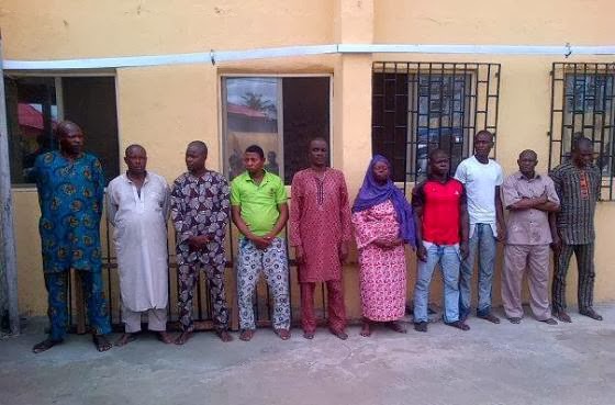 Police release pictures of 10 Ejigbo Pepper jungle Justice suspects