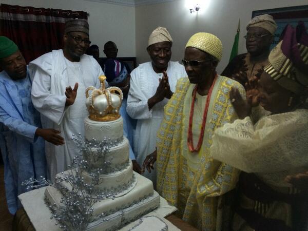 Pictures as Goodluck Visits Olubadan to celebrate 100th Birthday