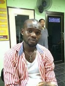 This Young Nigerian was arrested in Thailand for selling Cocaine