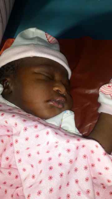 1ST PICS OF OGA BELLO NEW GRANDDAUGHTER AND SADIQ PRINCESS