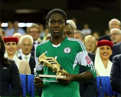 Nigerian footballer wins Best Player at U-20 FIFA Worldcup.