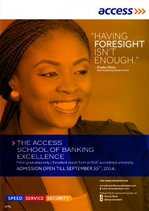 ACCESS BANK RECRUITS GRADUATES