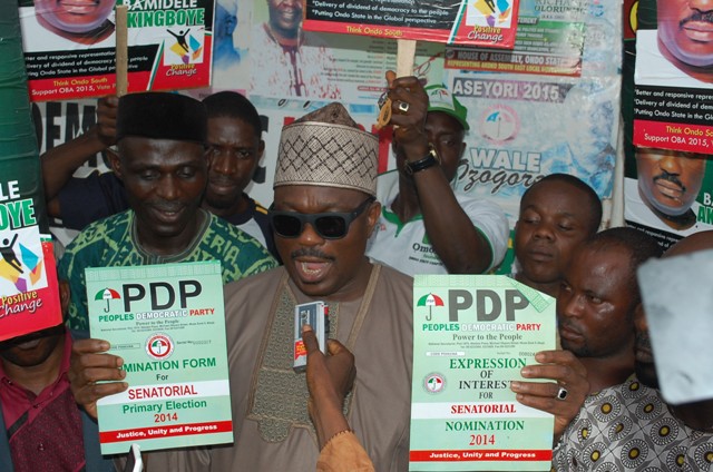 Bamidele Akingboye Picks PDP Senatorial Form