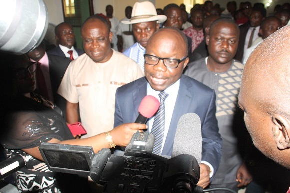 Uduaghan Undergoes PDP Senatorial Screening, Says, I Am the Best for Delta South District