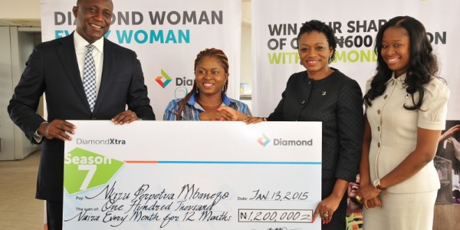 Trader Emerges Seventh Winner of Diamond Bank Salary 4 Life Promo