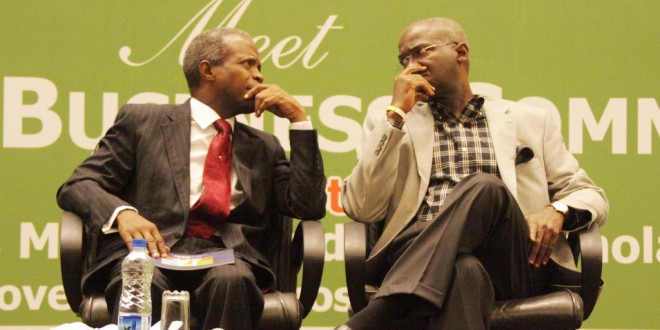 Gov. Fashola hosts Gen. Buhari (rtd.), Prof. Osinbajo meet Lagos Business Community at Eko Hotels & Suites, Victoria Island