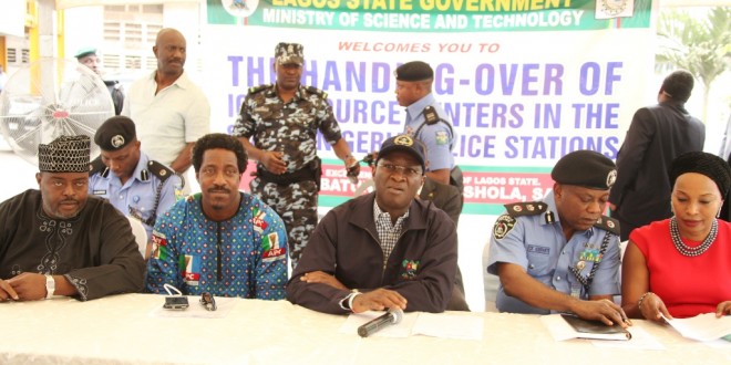 PHOTO NEWS: GOV. FASHOLA HANDS OVER ICT RESOURCE CENTRE AT POLICE AREA C COMMAND, SURULERE