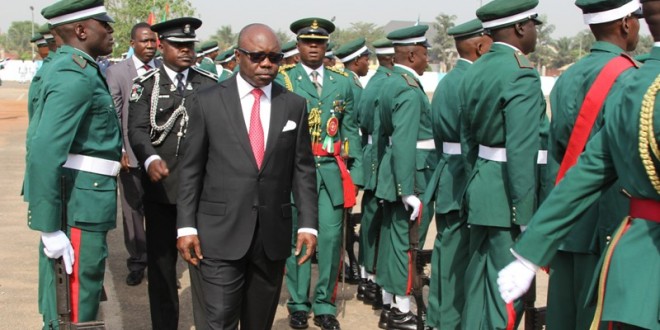 Uduaghan, Prominent Deltans Lay Wreath at 2015 Armed Forces Remembrance Day