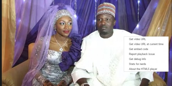 Video shows HALIMA Buhari is married to Ali Modu Sherriff’s Son