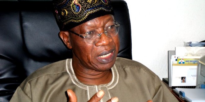 Don’t Hold Us Accountable On Party Road-map- Lai Mohammed