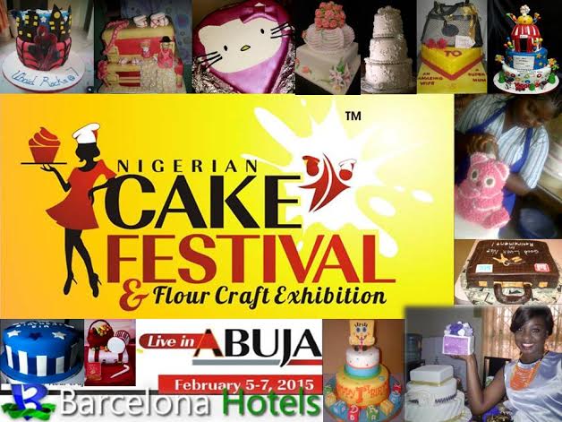 Abuja Hosts Young & Creative Bakers as Nigerian Cake Festival & Flour Craft Exhibition Holds February 5th to 7th at Barcelona Hotels