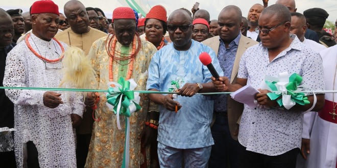 Fanfare As Uduaghan Celebrates Valentine by Commissioning Facebook Induced Umeh Road