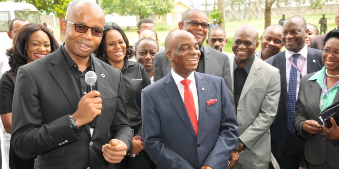 Bishop Oyedepo, Covenant University Laud Diamond Bank Plc