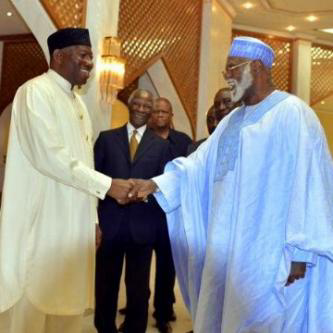 Gen Abdulsalami Gets Goodluck and Buhari to sign new peace Accord