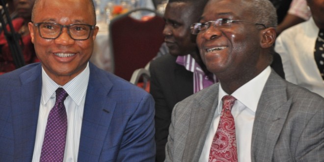 REVIEWS AT LAUNCH OF BOOKS ON FORMER GOVERNOR FASHOLA