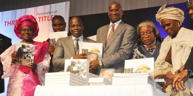 PHOTOS: BRF, FOLA ADEOLA, JUSTICE FUNMILAYO ATILADE, OTHERS AT THE LAUNCH OF THREE BOOKS JOINTLY BY HAKEEM BELLO & DAPO ADENIYI IN HONOUR OF FASHOLA