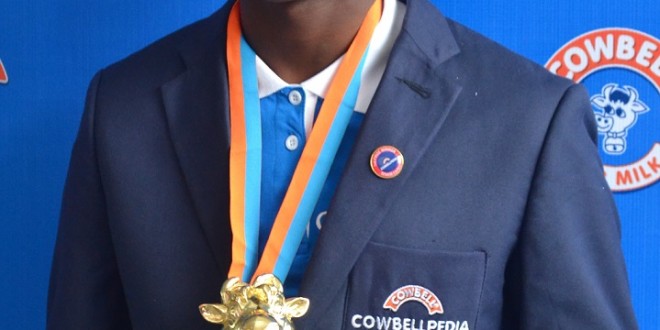 Parents of Winner of Cowbellpedia gives kudos to School