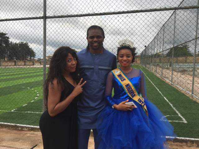 Miss Nig international visits Kanu and Naetoc’s Dad