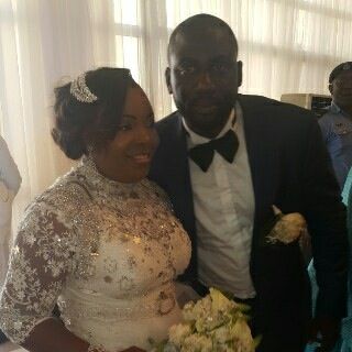 Pics from the 5 star wedding of Laha member Hon ojora to her Engineer lover