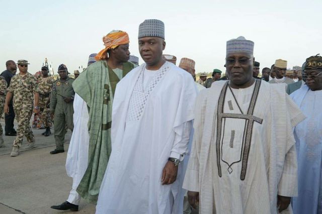 Pixs!Atiku’s Children wedding reunites Buhari, Saraki, Dogara and Tinubu