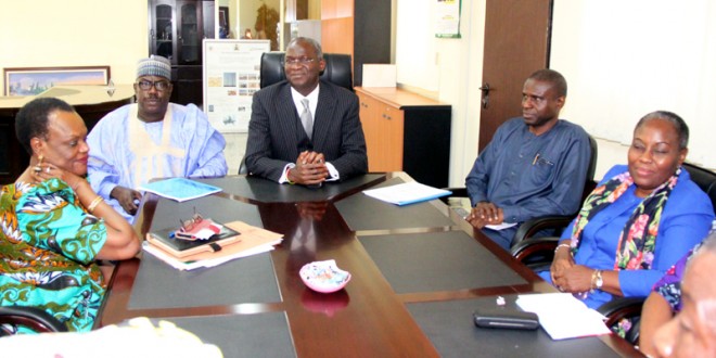 Pixs!Fashola at Ministry of Power today!