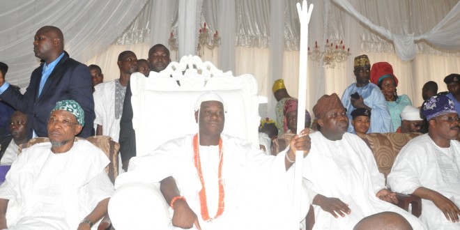 pixs from Ooni of ife coronation