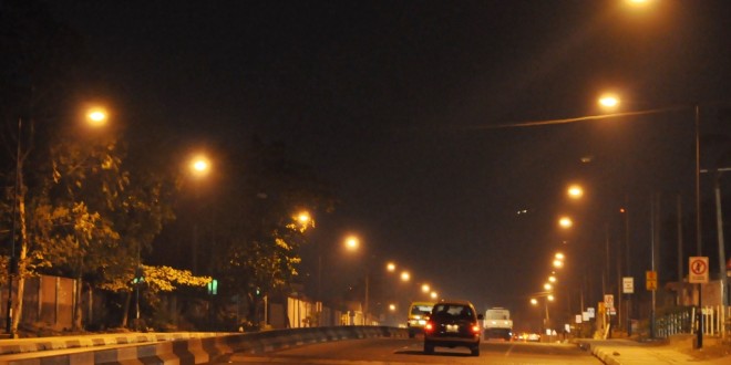 Light up Lagos project!Ambode team releases pictures of Lagos lighting