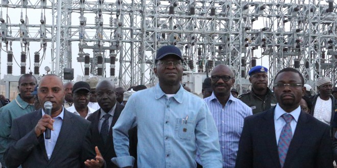 Fashola visits north central to see works and energy projects,wants Govs support