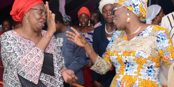 Pictures Mrs Ambode,mrs fashola and florunso Alakija attend winning Edge conference in lagos