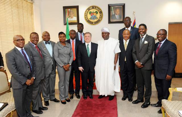 Pics!Chevron md visits Gov Ambode