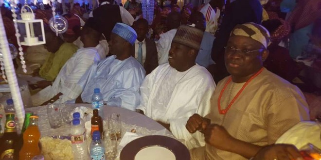 PDP chairman,Gombe Gov others attend Fayose’s Niece wedding in lagos