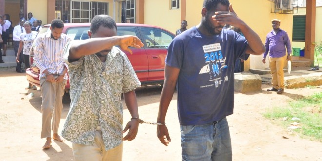 Dss Arraigns 2 men for cloning Ambode phone (see pics)