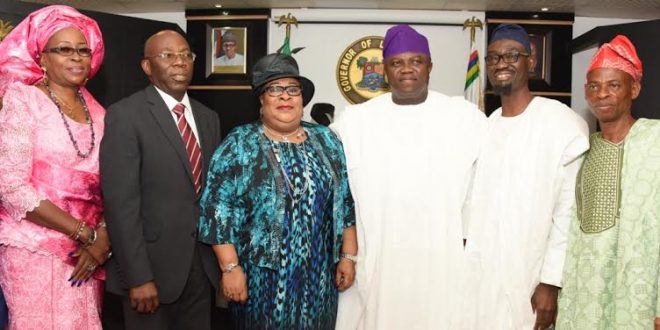 LIVE ABOVE BOARD, BE FAIR TO ALL, AMBODE TELLS LASIEC …Swears-in Chairman, Members Of Commission