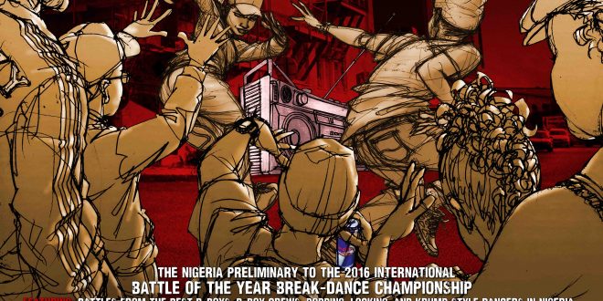 BATTLE OF THE YEAR NIGERIA 2016 POSTER