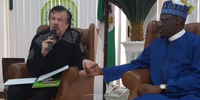 Dr Mike Murdock Visits Kwara Gov {See Pics