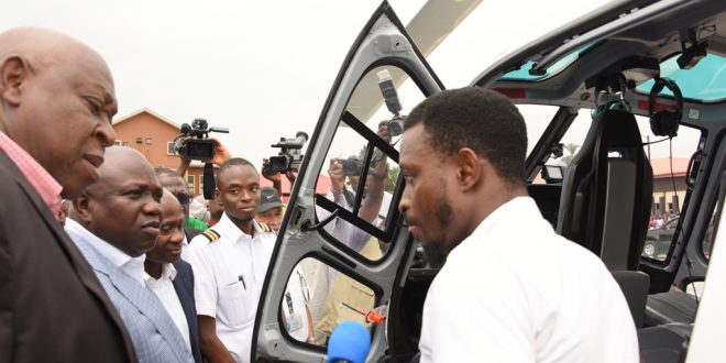 AMBODE COMMISSIONS FIRST STATE-OWNED HELIPAD FOR MEDICAL EMERGENCY IN NIGERIA …Terminates, Re-awards Abandoned Projects In LASUTH