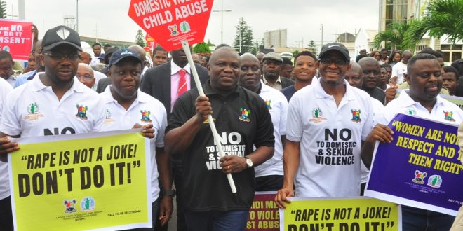 WE’LL MAKE LAGOS UNCOMFORTABLE FOR PERPETRATORS OF DOMESTIC VIOLENCE – AMBODE