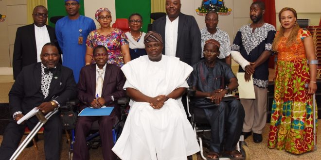 AMBODE INAUGURATES N500M DISABILITY TRUST FUND