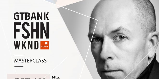 Dylan Jones to speak about Global Fashion Trends at the GTBank Fashion Weekend