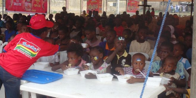 ndomie Excites Children With Neighborhood Carnival