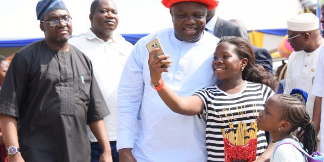 XMAS PARTY: CULTIVATE GOOD CHARACTER AMBODE’S WIFE TELLS CHILDREN