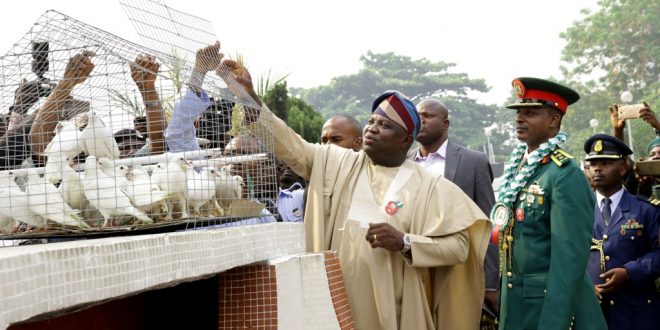 NO SUBSTITUTE TO NIGERIA’S UNITY – AMBODE …Underscores Need For Remembrance Of Fallen Heroes