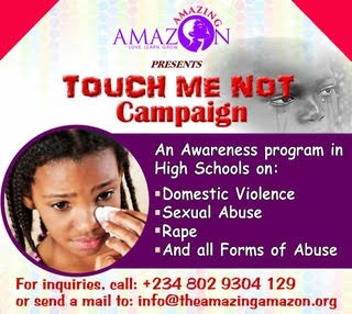 Amazing Amazon Initiative takes campaign against Rape and Sexual Violence to Secondary Schools in Nigeria