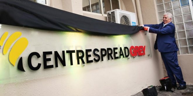 ‘CentrespreadGrey is a Testimonial to Unwavering Commitment to Disruption and Re-invention’ – Kola Ayanwale