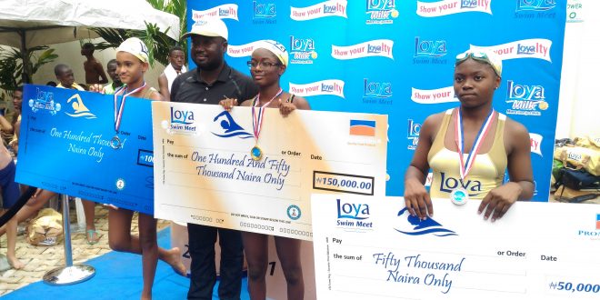 LOYA MILK NURTURES SWIMMING TALENT AMONGST CHILDREN